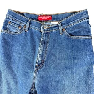 Levi's 512 Y2K Classic Slim Stretch Mom Jeans Womens 12Mis M (31x26) Blue